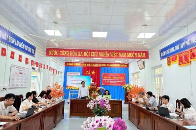 Khảo sát kiểm định chất lượng giáo dục và trường đạt chuẩn Quốc gia tại Trường Mầm non công lập Ea Chà Rang