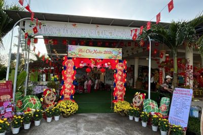 HỘI CHỢ XUÂN 2026 – KHÔNG GIAN TRẢI NGHIỆM TẾT TRUYỀN THỐNG Ý NGHĨA TẠI TRƯỜNG MẦM NON EA CHÀ RANG